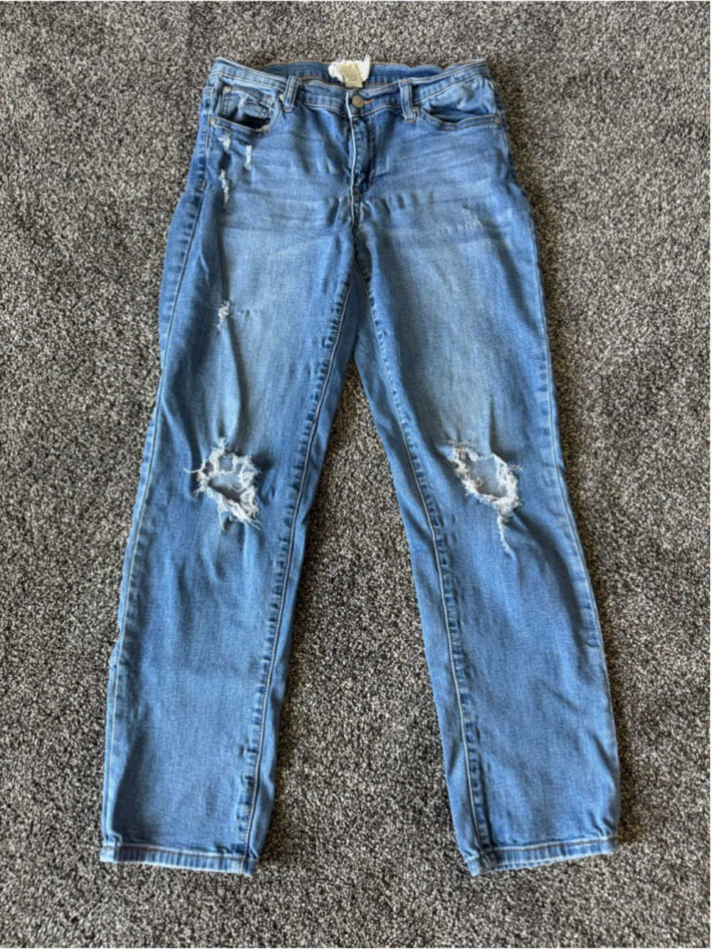 Women’s Altar’d State Blue Jeans Straight Leg Size 28
